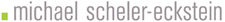 Michael Scheler-Eckstein